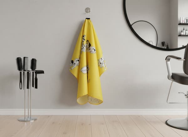 Barnfrisörkappa förkläde 120 cm
