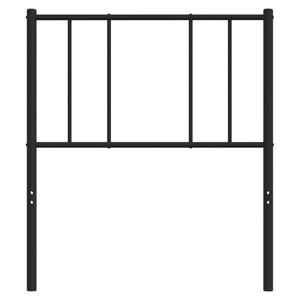 vidaXL metalsengegavl sort 90 cm