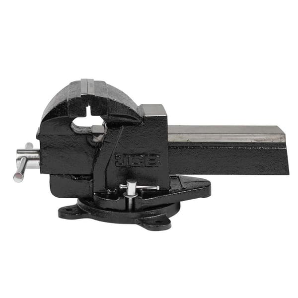 Vridbart stålskruvstäd med städ 5"-125mm