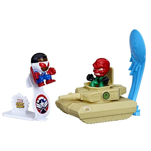 Hasbro Stunt Squad Captain America vs Red Skull