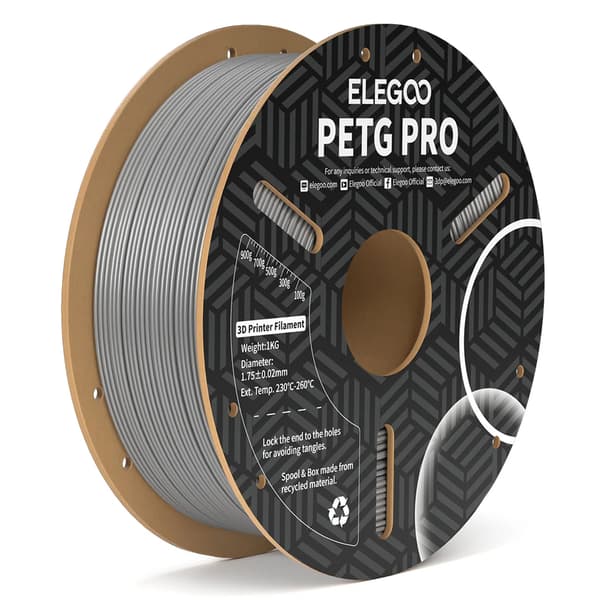 Elegoo PETG Pro Grått filament 1 kg
