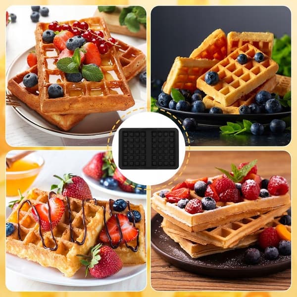 2x Silikone vaffelforme til AIR FRYER Ninja