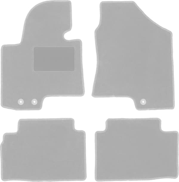Grå bilmåtter til: Hyundai ix35 SUV (2009-2015)