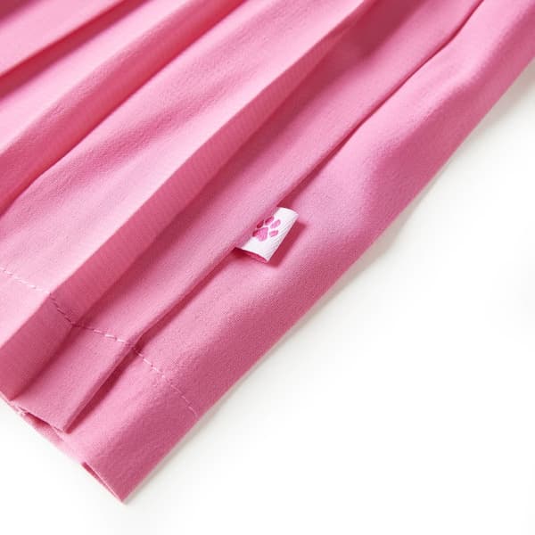 Plisserad barnkjol, rosa, 104