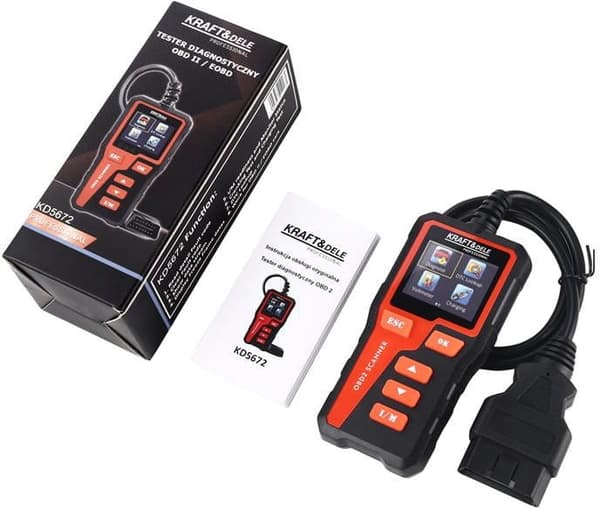 OBD II/EOBD-diagnostiikkatesteri KD5672