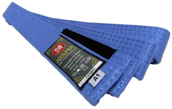 Atama BJJ Kimonobälte Blå A4