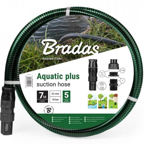 Aquatic Plus sug- och utloppsset 4 m