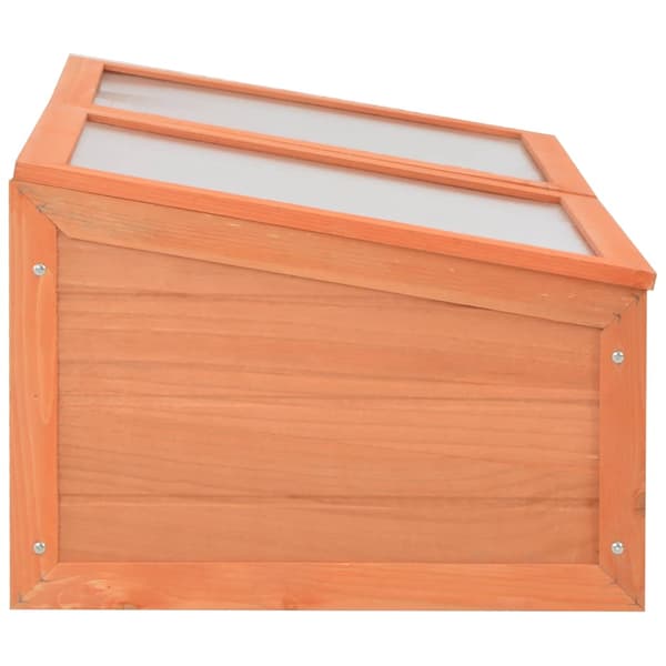vidaXL Träram för växter 100 x 50 x 34 cm