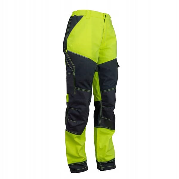 Urgent 709 rip-stop arbejdsbukser 260 g sort/gul 46