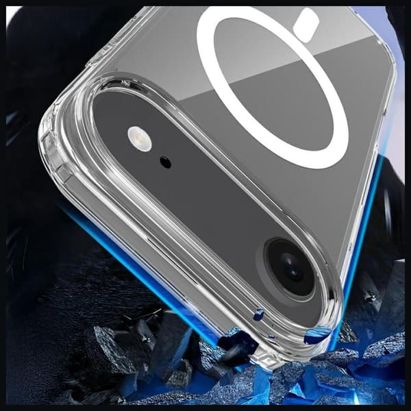 3MK Armor MagCase til iPhone Air, gennemsigtig