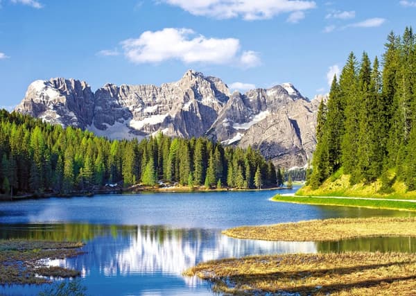 Palapeli 3000 palaa C-300198-2 Misurina Lake, Italia