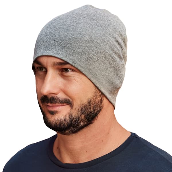 Herre- og damehue, moderigtig, behagelig til efterår og forår, grå, unisex