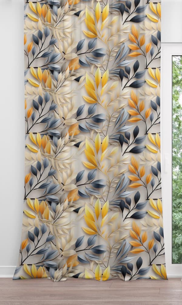 Gardin på tejptryck 289