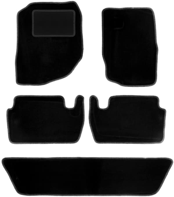 Komplet sæt velourmåtter til: Dodge Durango II SUV (2002-2010)