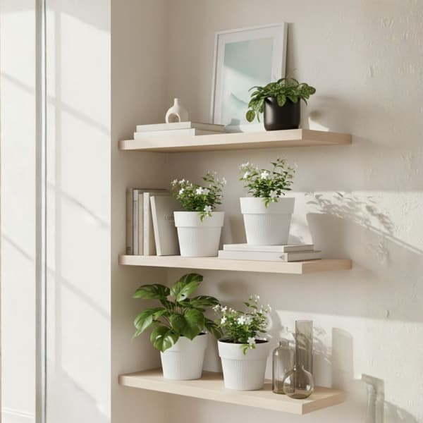 Silva line återvinningsblomkruka vit h17,4x20 cm