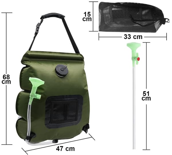 Heckermann 20L campingdusch
