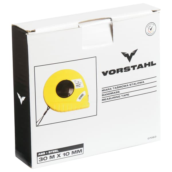 Teräsmittanauha 30m x 10mm Vorstahl