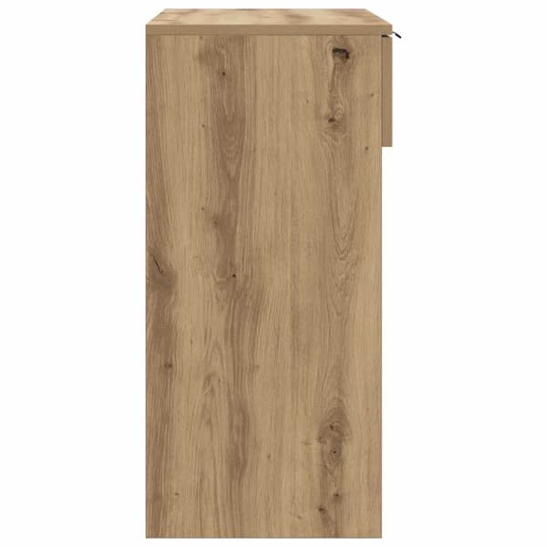 vidaXL konsolbord Dab Artisan 90x36x75 cm