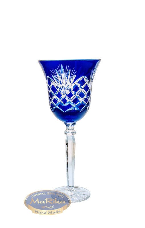 Koboltkrystalvinglas 280 ml ananas