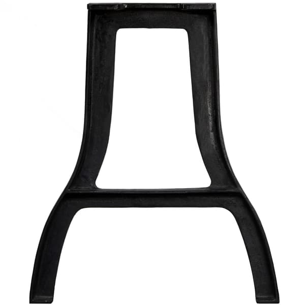 vidaXL Matbordsben, set om 2, A-form, gjutjärn