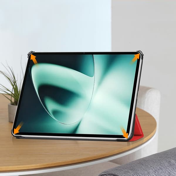 OnePlus Pad -kotelo, älykotelo, punainen