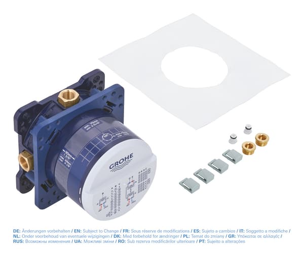 Rapido SmartBox skjult element - universal, 1/2", installationsdybde