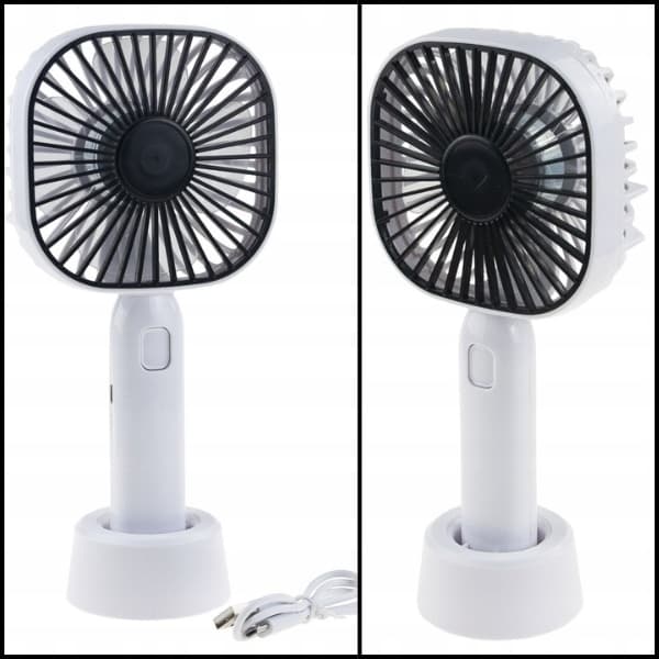 VENTILATOR MINI HÅNDVENTILATOR REJSE STRANDSKRIVEBORD USB