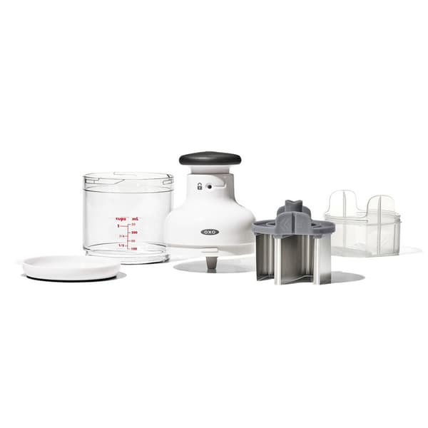 Rundhackare, vit, Good Grips / OXO