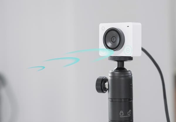 Obsbot Meet SE FHD Grå Webcam + 165 cm Stativ + Kuglehoved