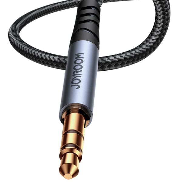 Lyd Stereo AUX Kabel 3,5 mm Mini Jack 1,2 m Sort