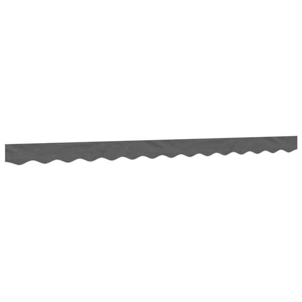 vidaXL markisekappe, antracit striber, 3,5 m