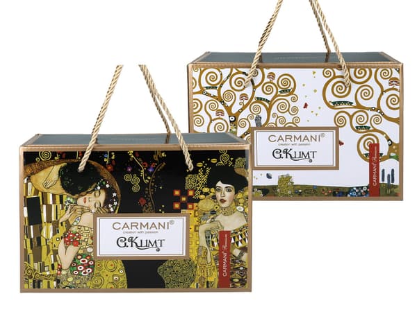 Carmani, espressokopp t. Mini Vanessa 90ml - Klimt/Adele Bloch-Bauer