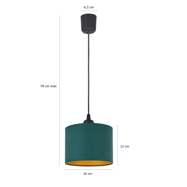 Tornado AM1Z lampa grön-guld