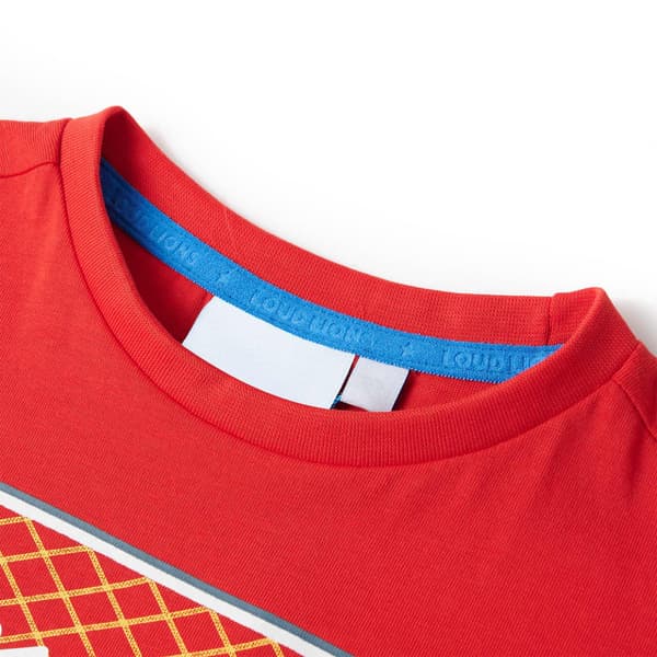 Børne-T-shirt, rød, 92