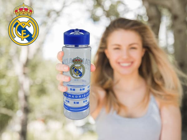 Real Madrid-flaska 700ml B92-20RM transparent