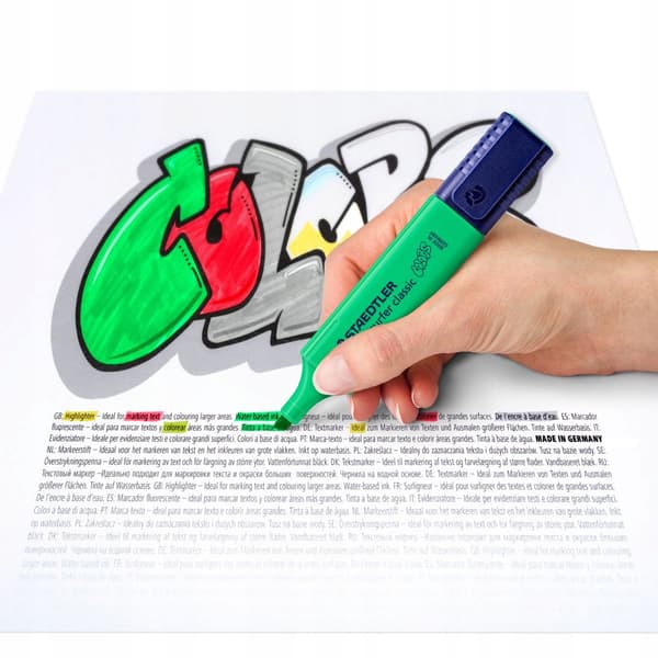 TEXTSURFER KLASSISK EXCELLENT HIGHLIGHTER (4) 9626
