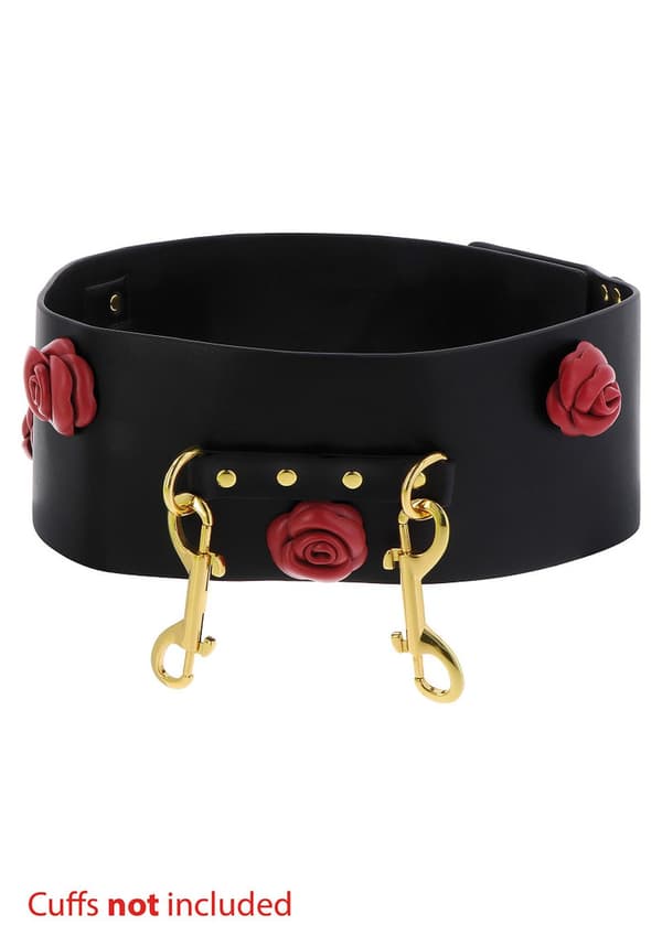 Wild Roses Bondagebälte Svart