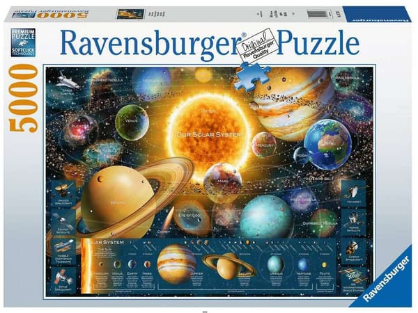 Ravensburger Planetarisk System Puslespil 5000 Brikker
