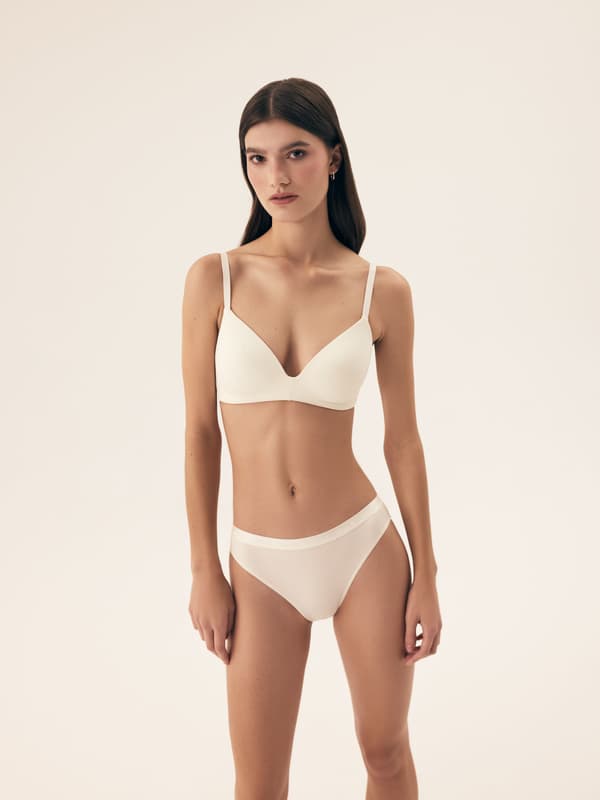 Lacteem Bloovii Push-Up BH | Creme 75D