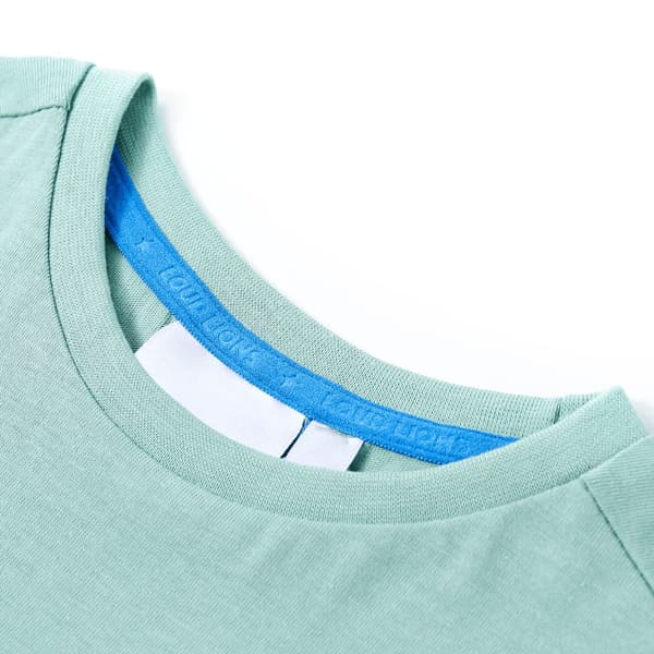 Lasten T-paita, vaalea khaki, 128
