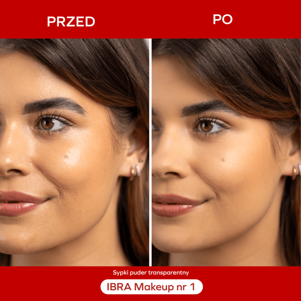 IBRA Makeup Nr 1 Löst Transparent Puder