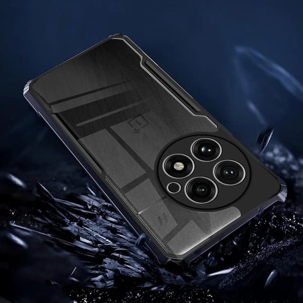Etui til OnePlus 13, AntiDrop Hybrid, Sort
