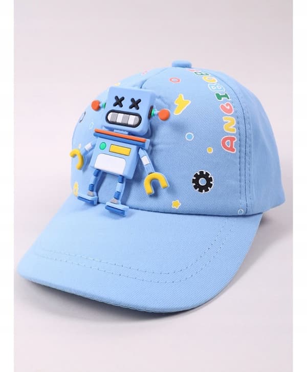 ROBOT 3D SININEN BASEBALLLIPPIS YO! 50/54 £031K