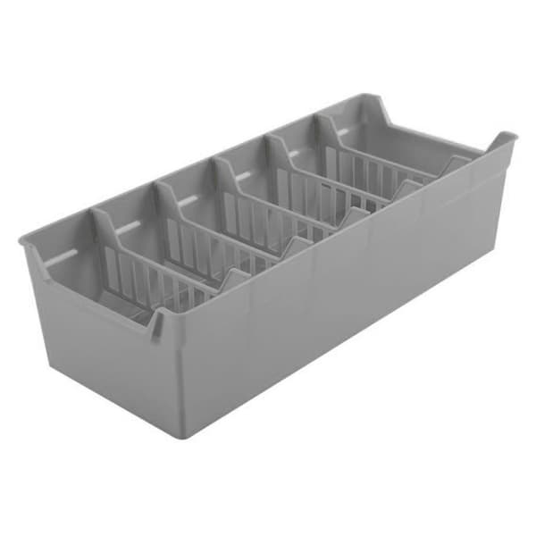 Kryddorganizer grå 30x13x8 cm 2 st