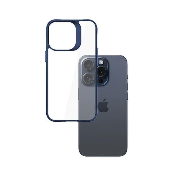 3MK Satin Armor-skal+ för iPhone 15 Pro Max, blå