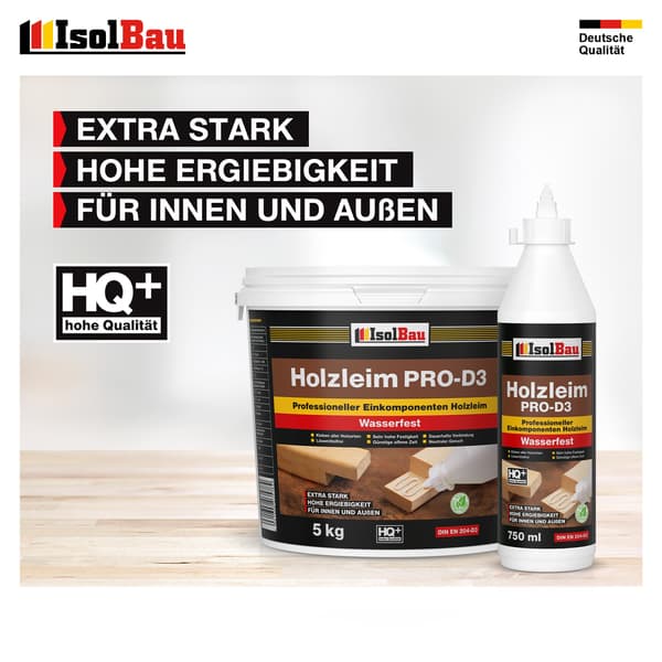 IsolBau Trälim PRO D3 Trälim 2 x 750 ml