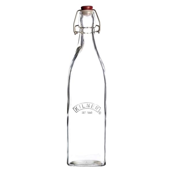 1L pullo klipsikannella Pullot / Kilner