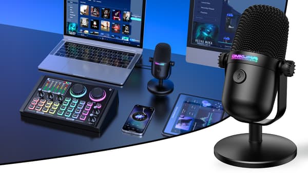 ONIKUMA M830 USB RGB Gaming Mikrofon