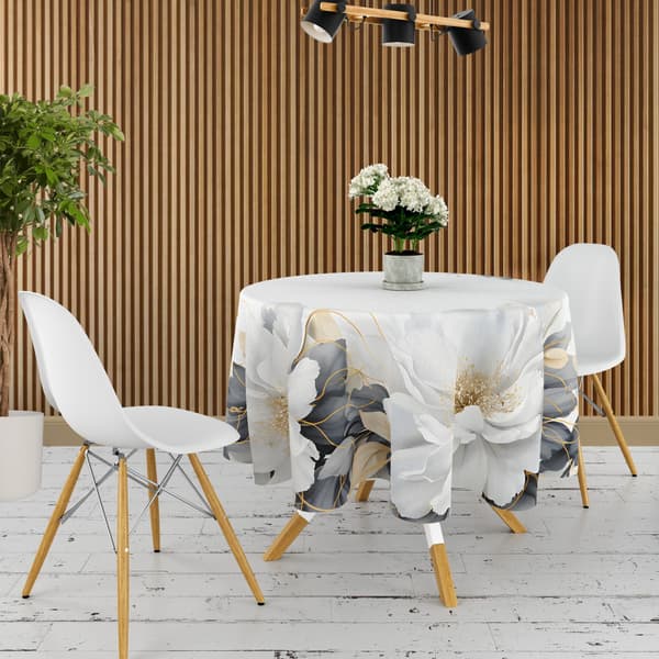 Rund dug med tryk 225