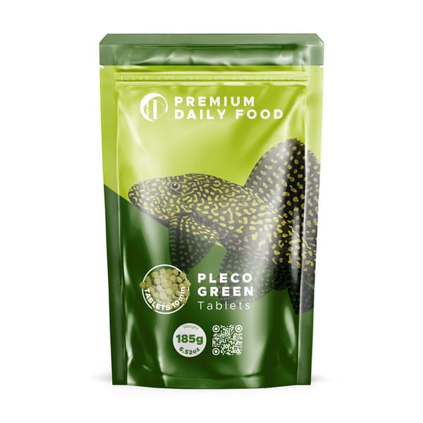 Pleco tabletter grønne 185g